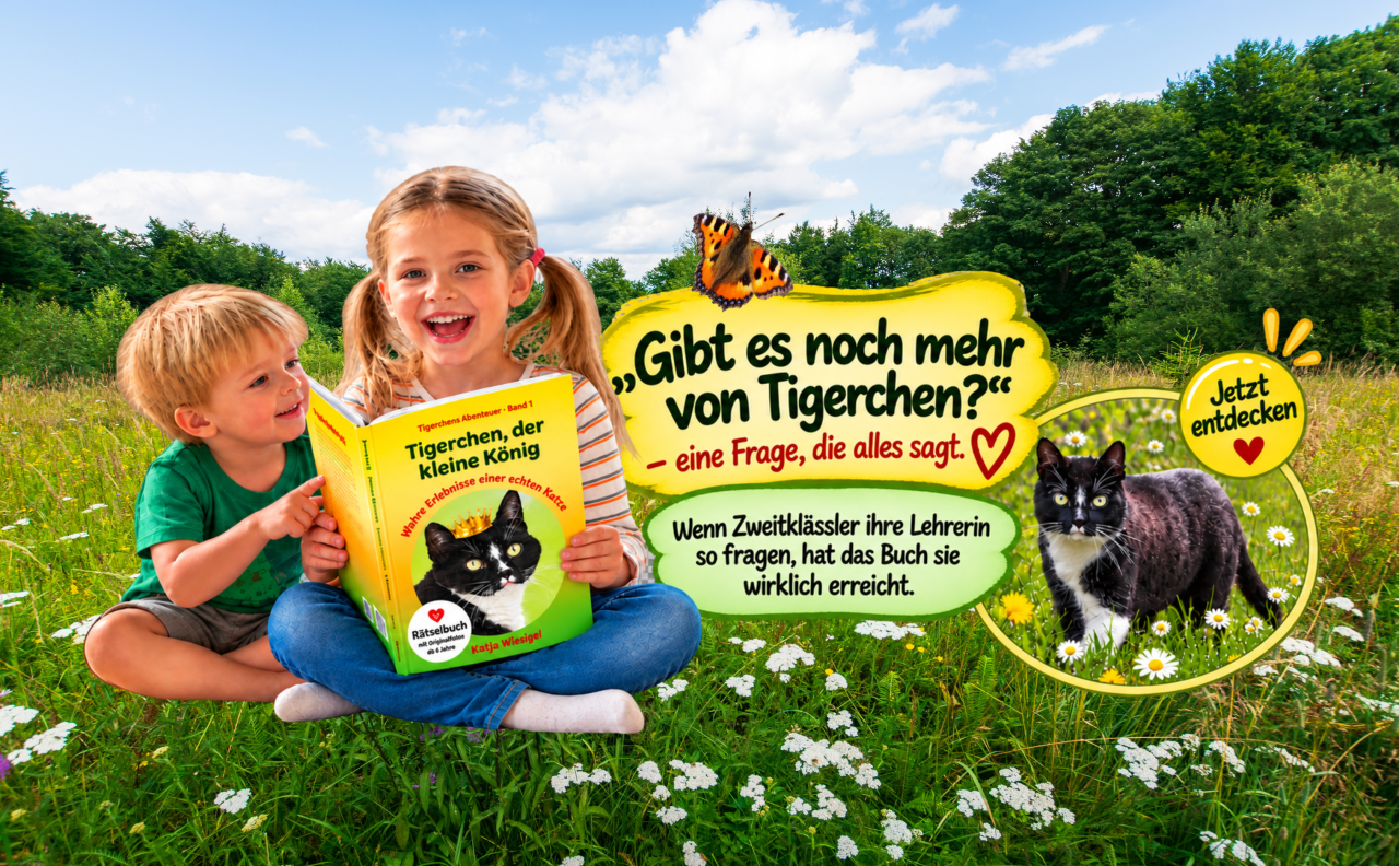 Kinderbücher, Rätsel und Lernen mit Freude im Tiger Verlag